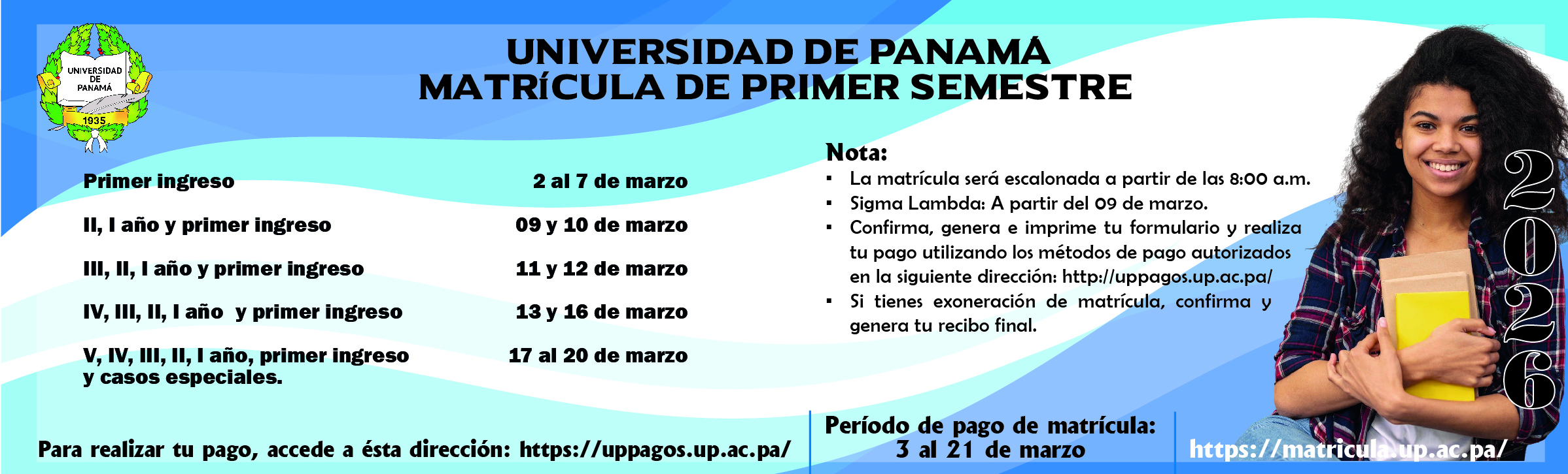 Matricula I semestre 2026